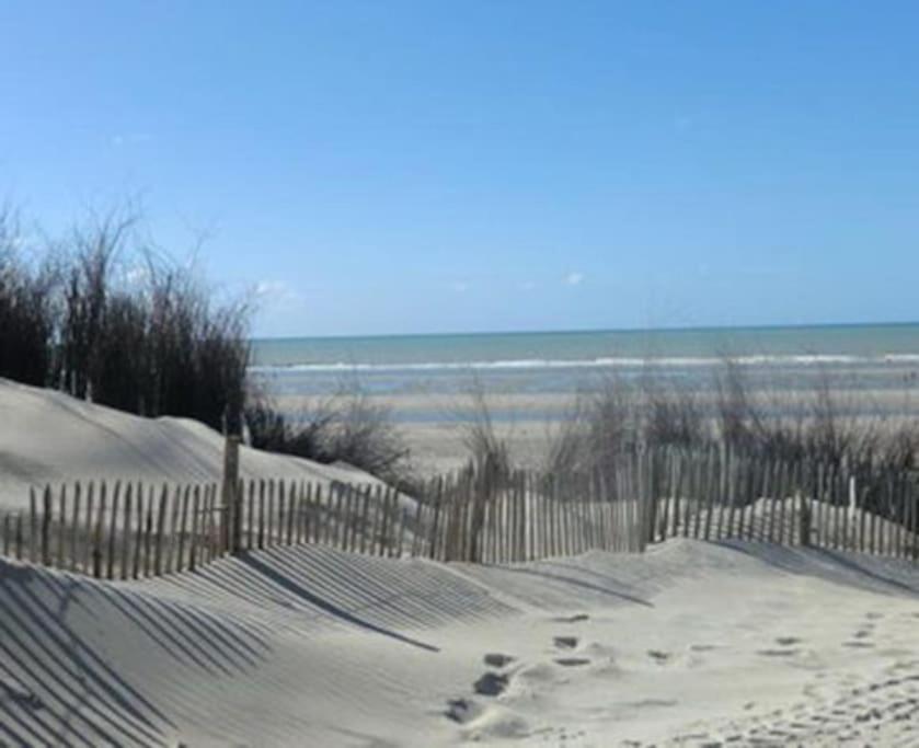 Jolie Maison Sur Golf, Proche Plage, Fort-Mahon Экстерьер фото
